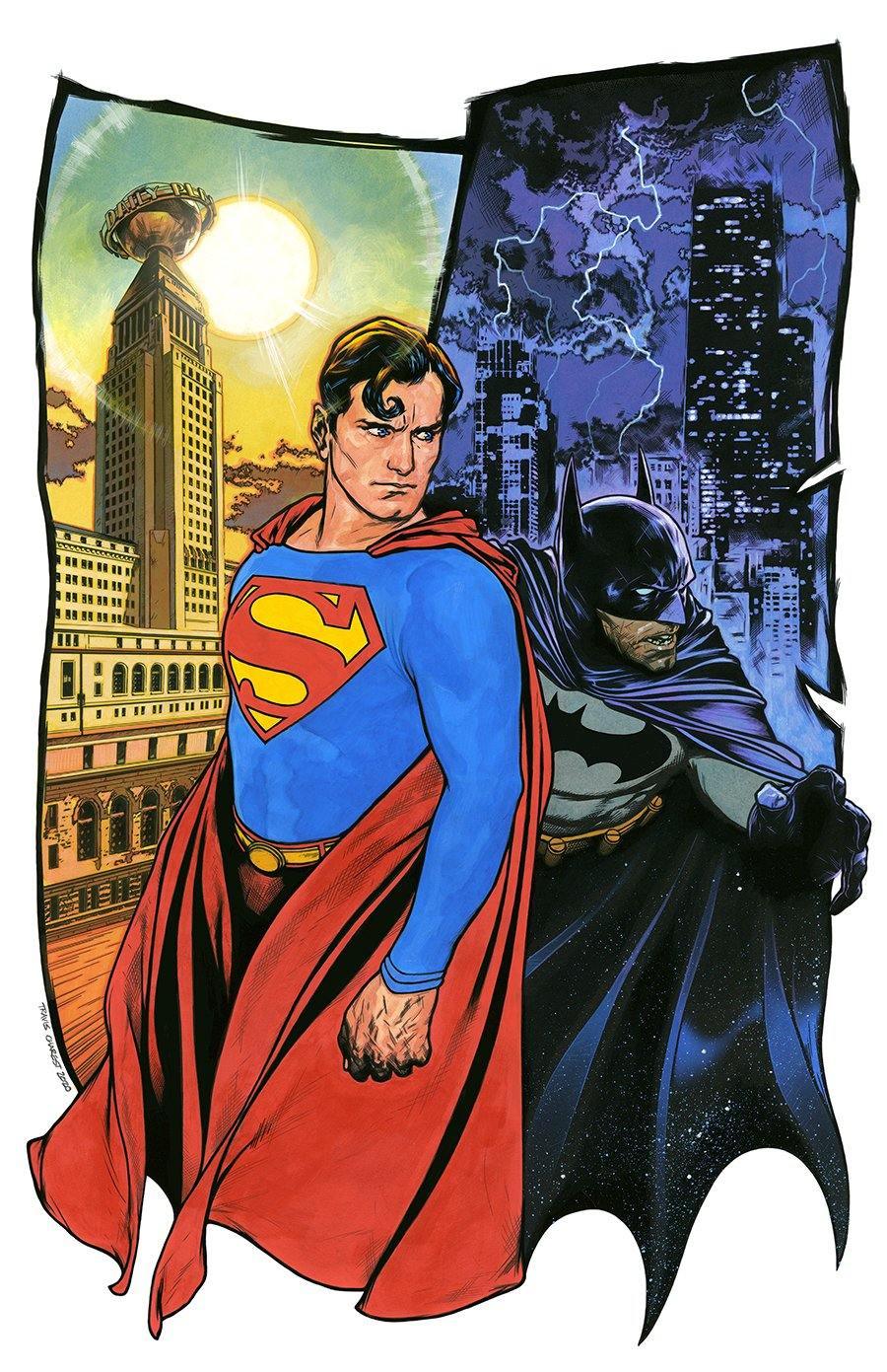 BATMAN SUPERMAN #15 CVR B TRAVIS CHAREST VAR (SHIPS 12-22-20) - PCKComics.com