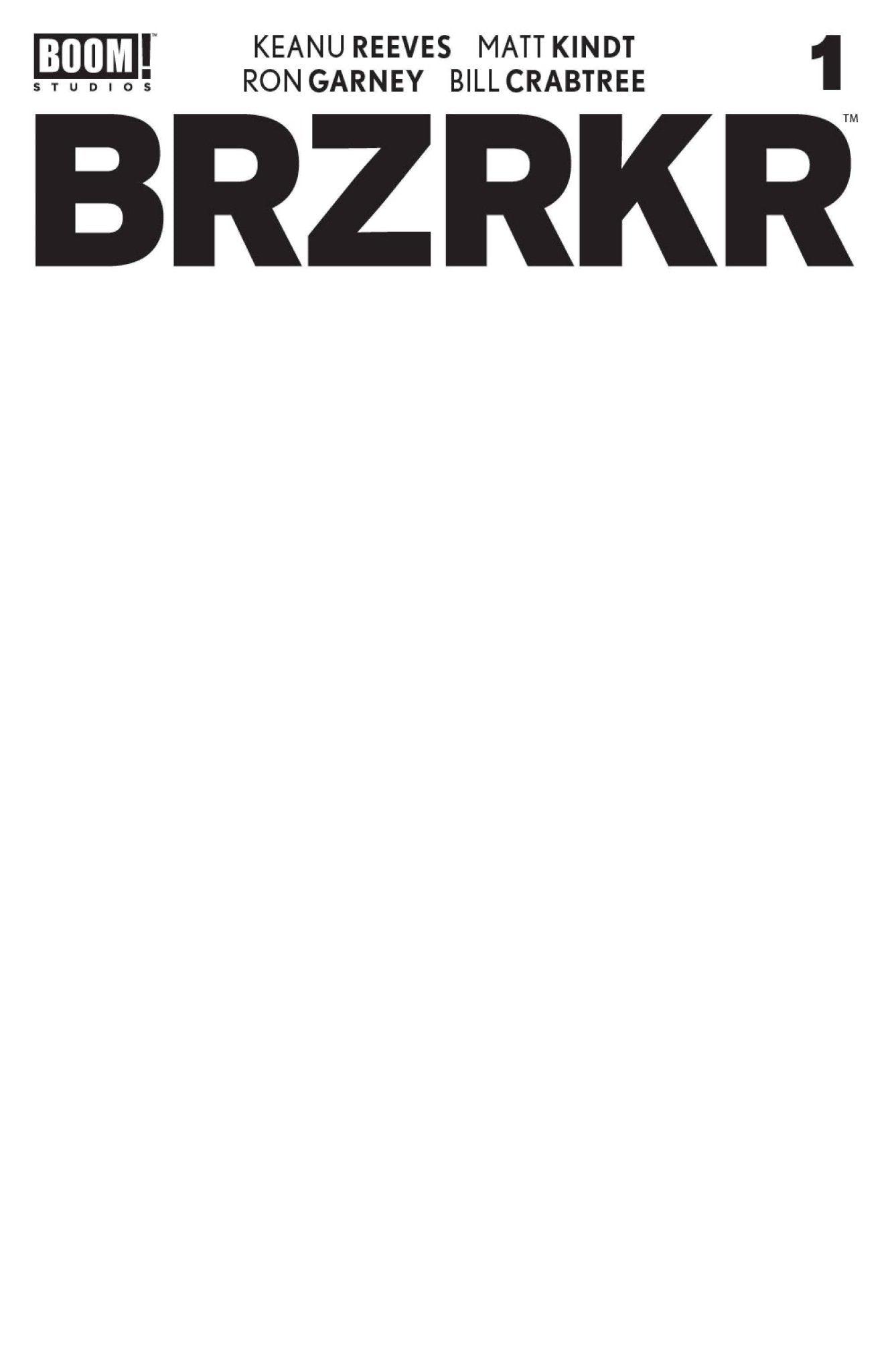 BRZRKR (BERZERKER) #1 CVR E BLANK SKETCH VAR (MR) (SHIPS 02-24-21) - PCKComics.com
