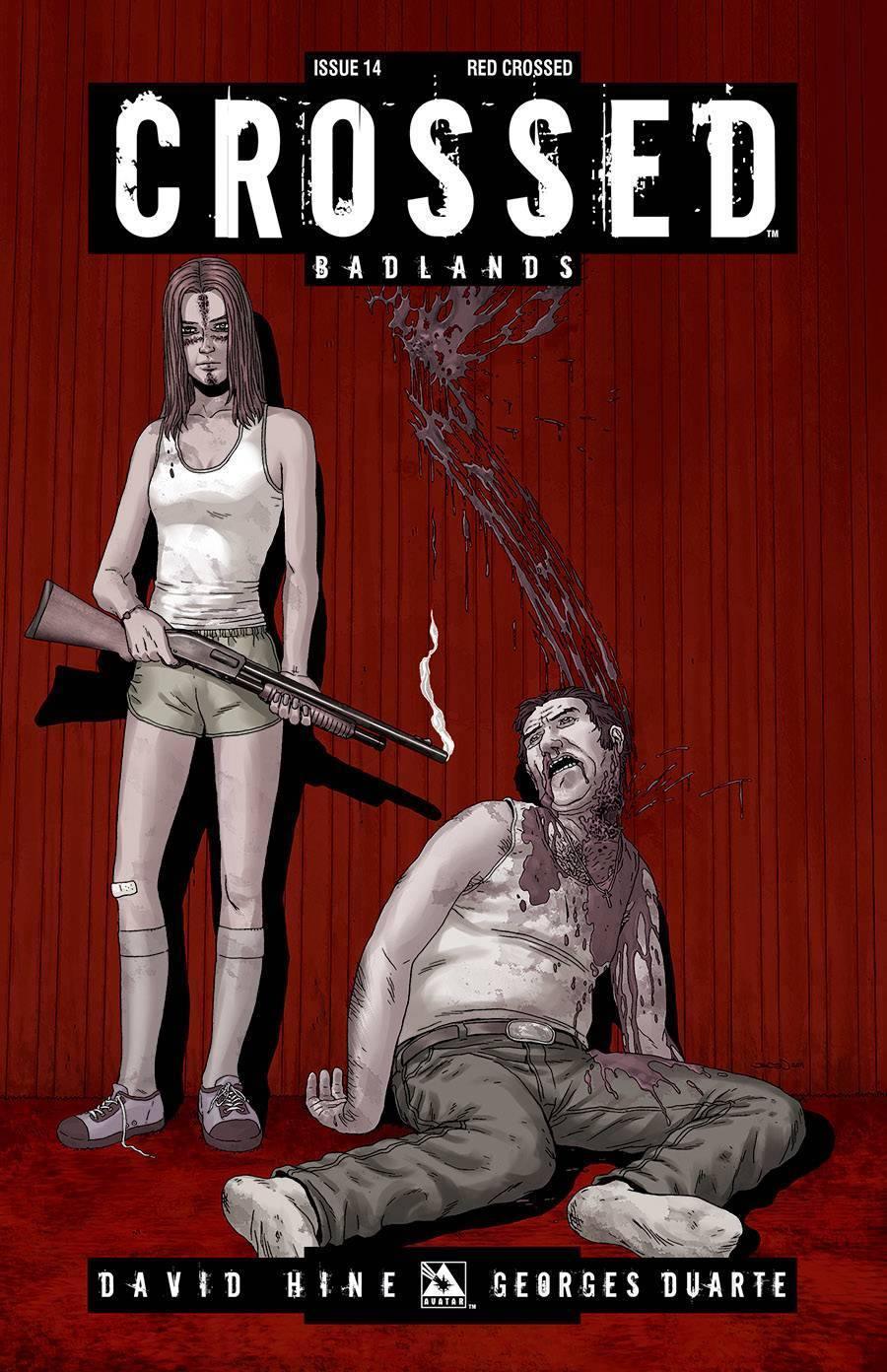 CROSSED BADLANDS #14 RED CROSSED VAR (MR) (C: 0-1-2) (SHIPS 04-28-21) - PCKComics.com