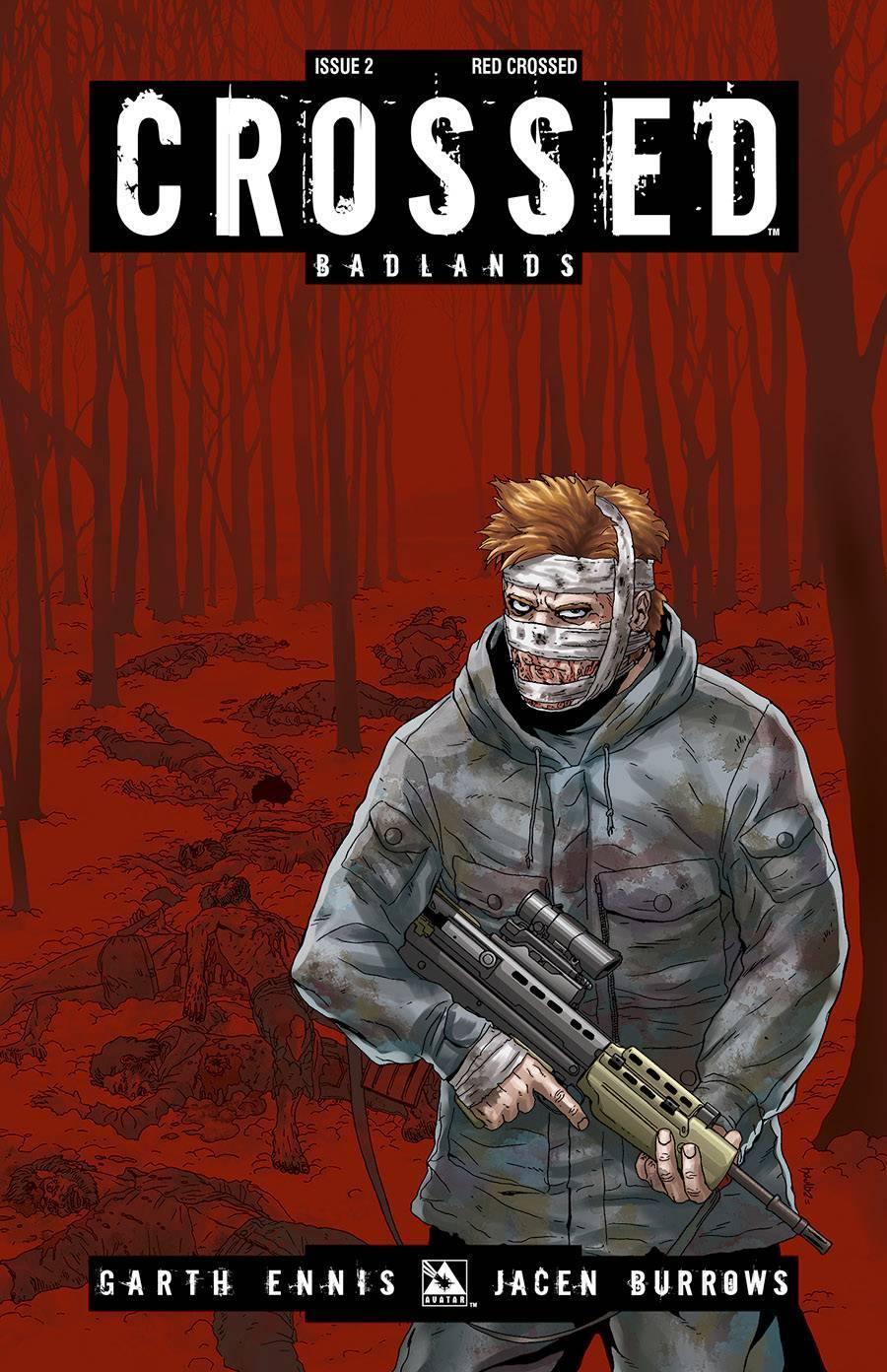 CROSSED BADLANDS #2 RED CROSSED VAR (MR) (C: 0-1-2) (SHIPS 04-28-21) - PCKComics.com