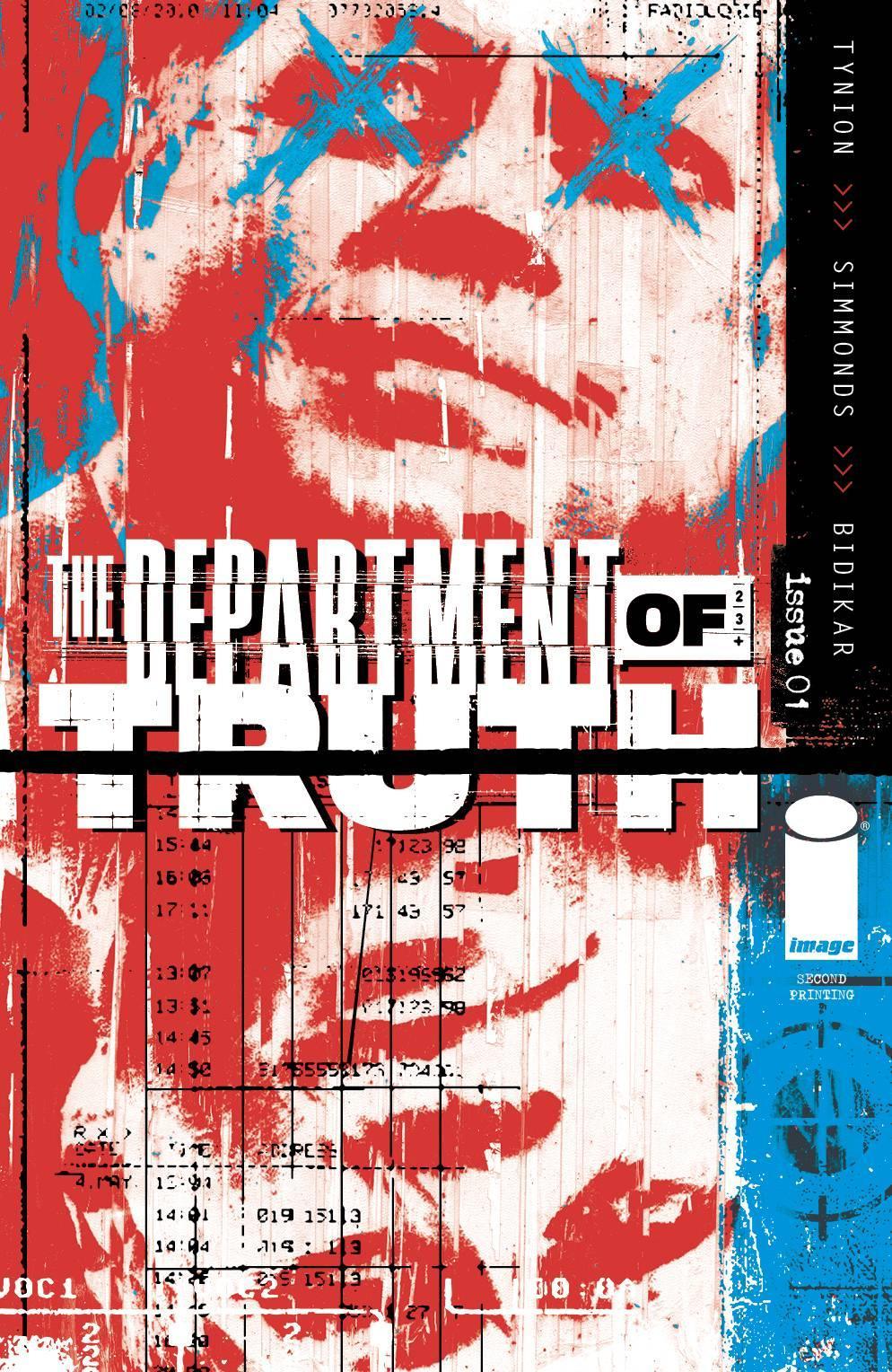 DEPARTMENT OF TRUTH #1 2ND PTG (MR) - PCKComics.com