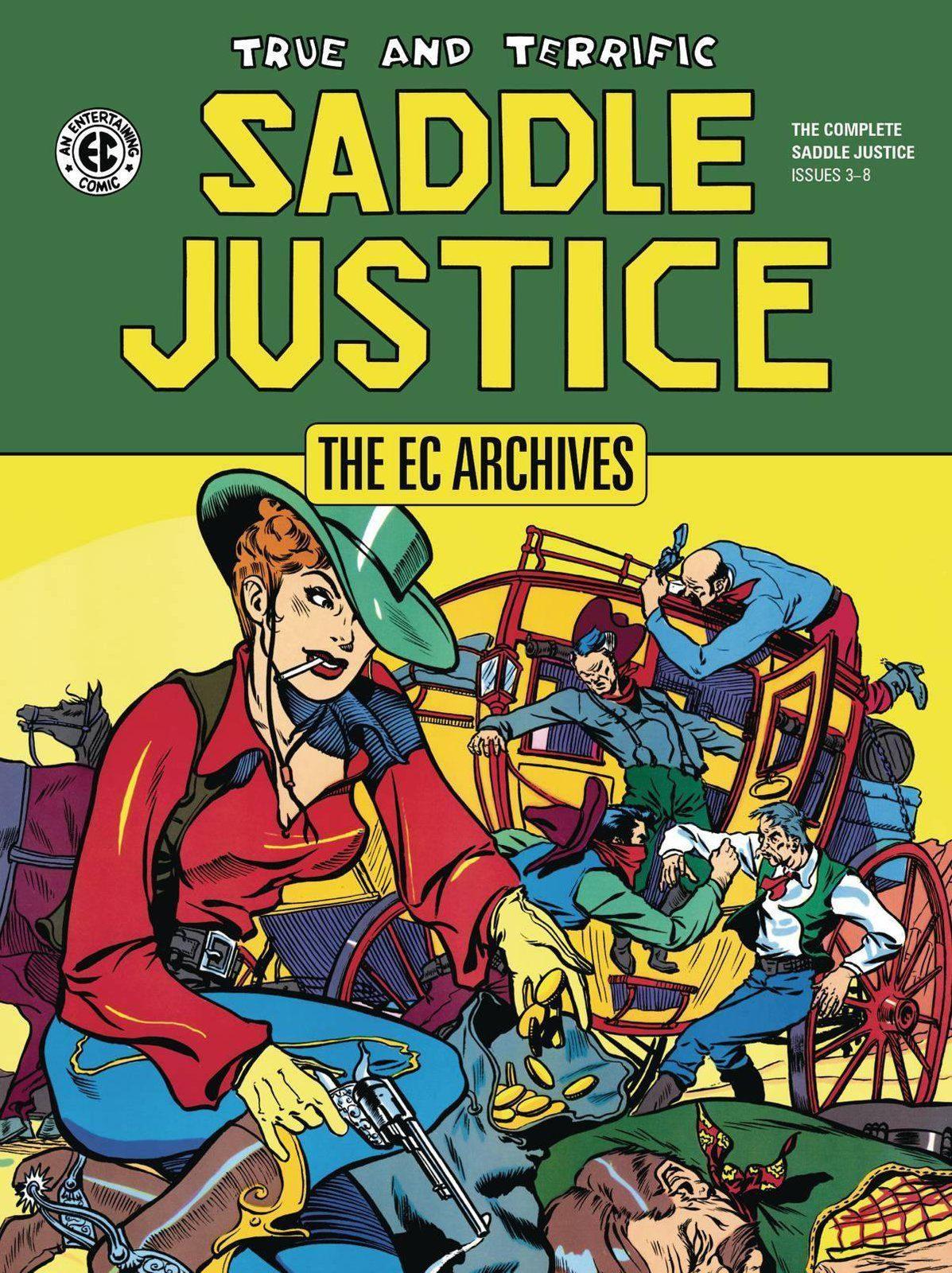 EC ARCHIVES SADDLE JUSTICE HC (C: 1-1-2) (SHIPS 06-02-21) - PCKComics.com