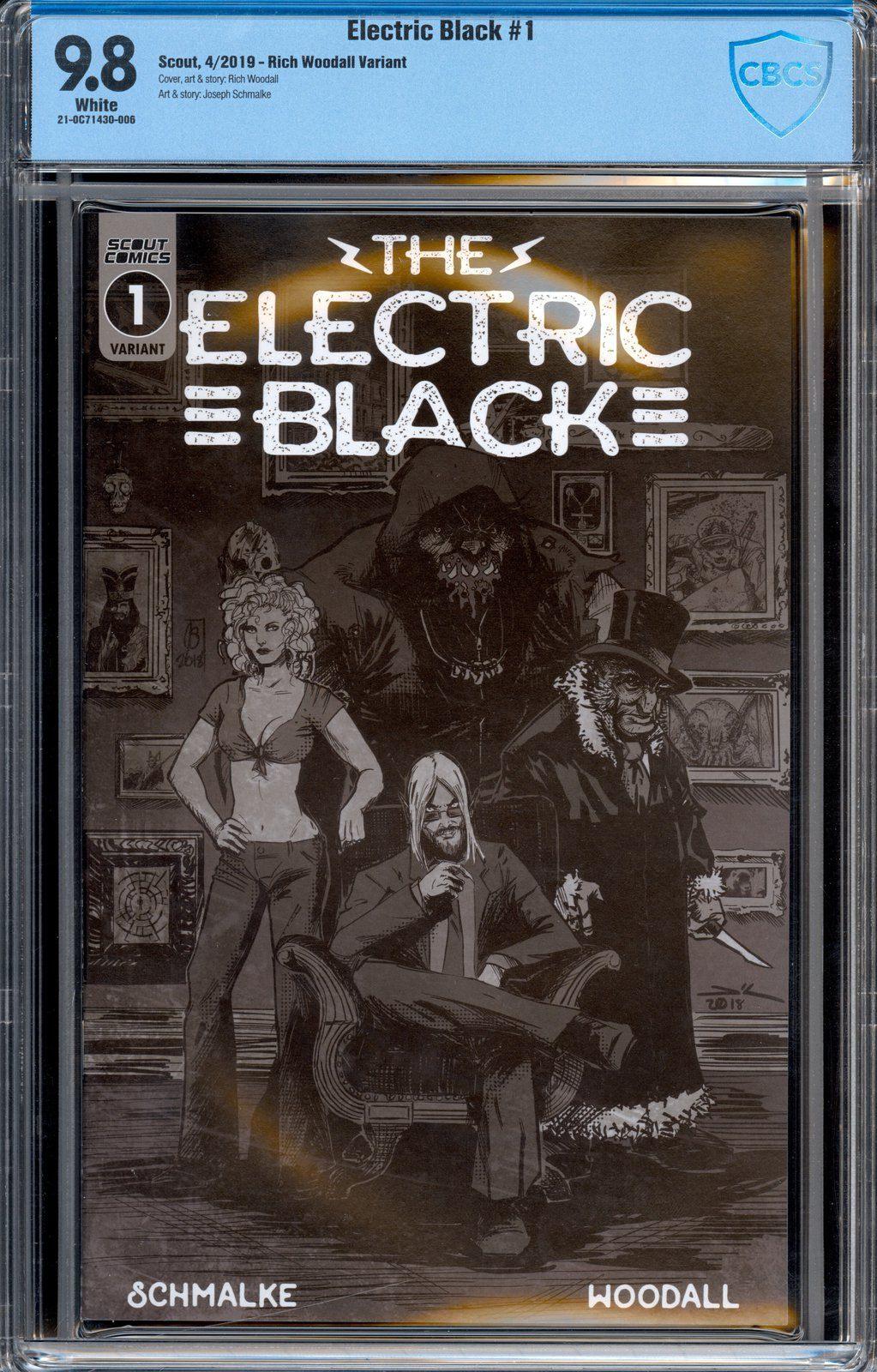 ELECTRIC BLACK #1 1:10 INCENTIVE CBCS 9.8 - PCKComics.com