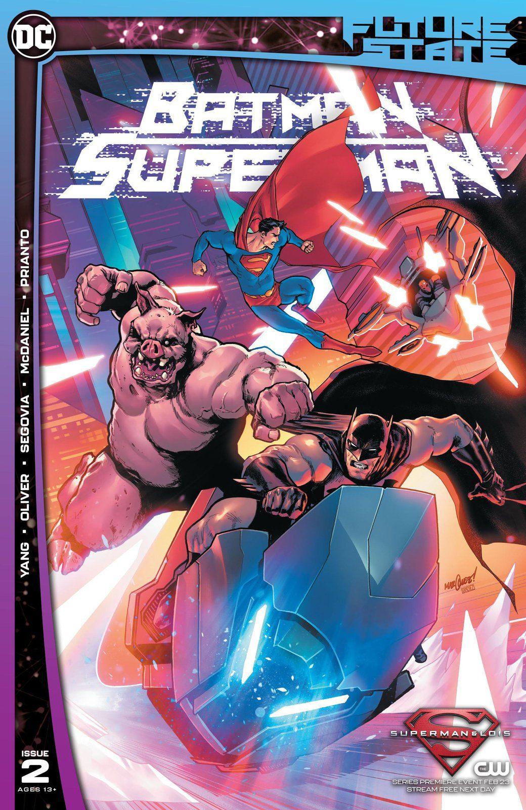 FUTURE STATE BATMAN SUPERMAN #2 (OF 2) CVR A DAVID MARQUEZ (SHIPS 02-23-21) - PCKComics.com