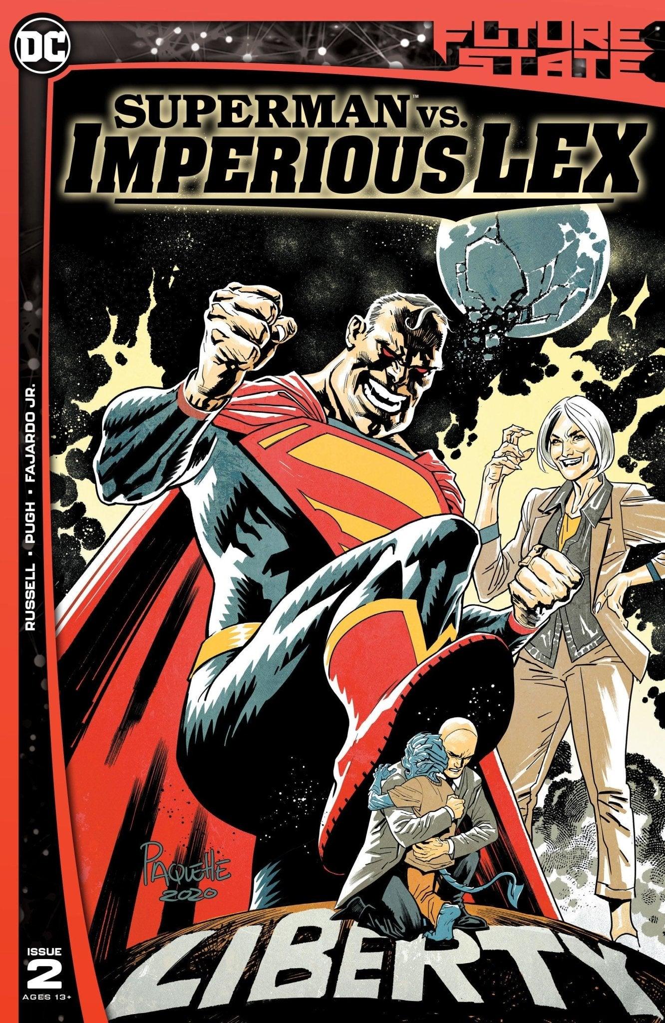 FUTURE STATE SUPERMAN VS IMPERIOUS LEX #2 (OF 3) CVR A YANICK PAQUETTE (SHIPS 02-23-21) - PCKComics.com