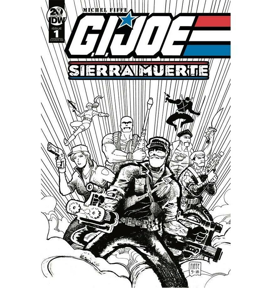 G.I. JOE: SIERRA MUERTE #1 SKETCH VARIANT - PCKComics.com