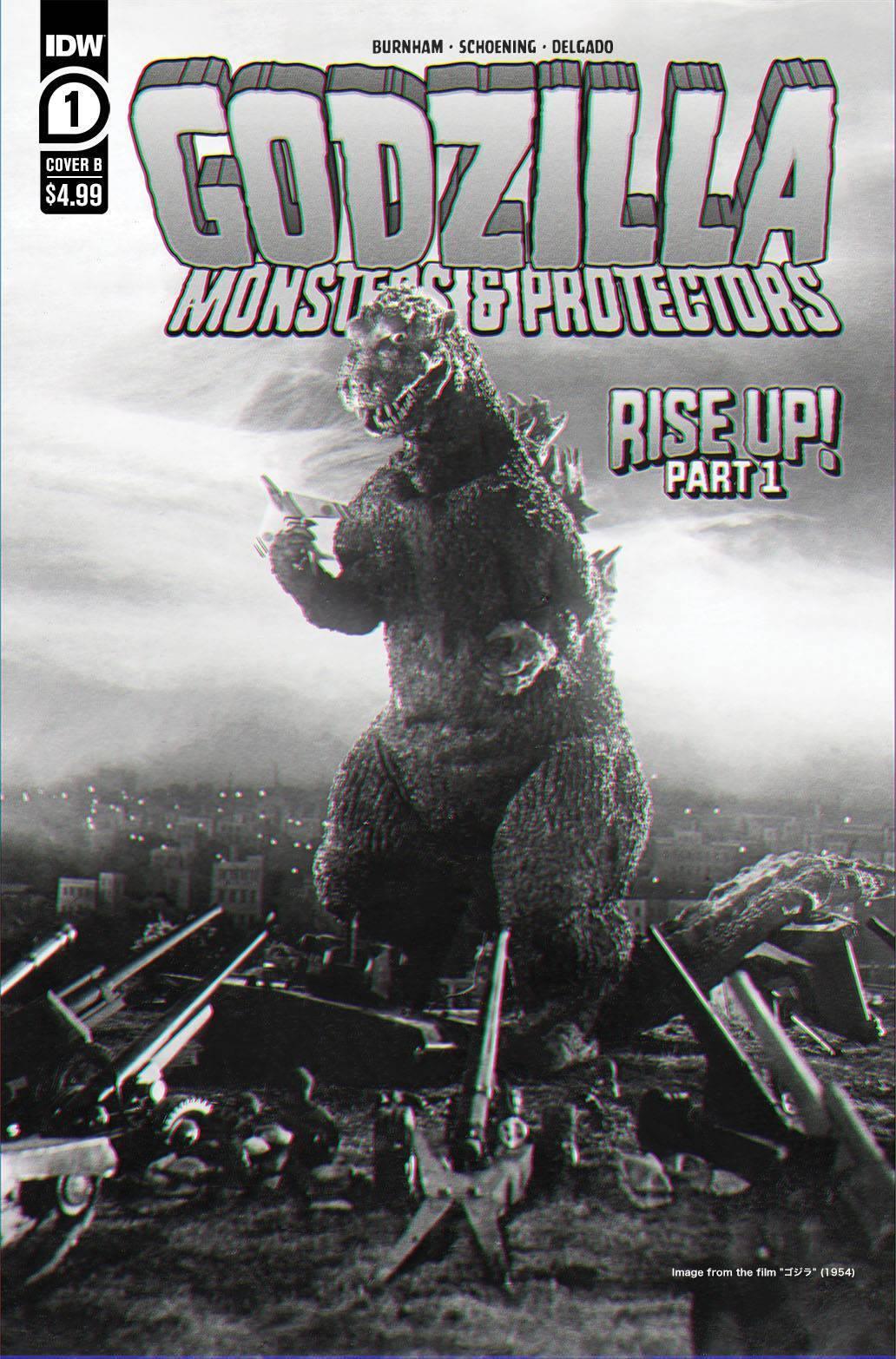 GODZILLA MONSTERS & PROTECTORS #1 CVR B PHOTO CVR (SHIPS 04-21-21) - PCKComics.com