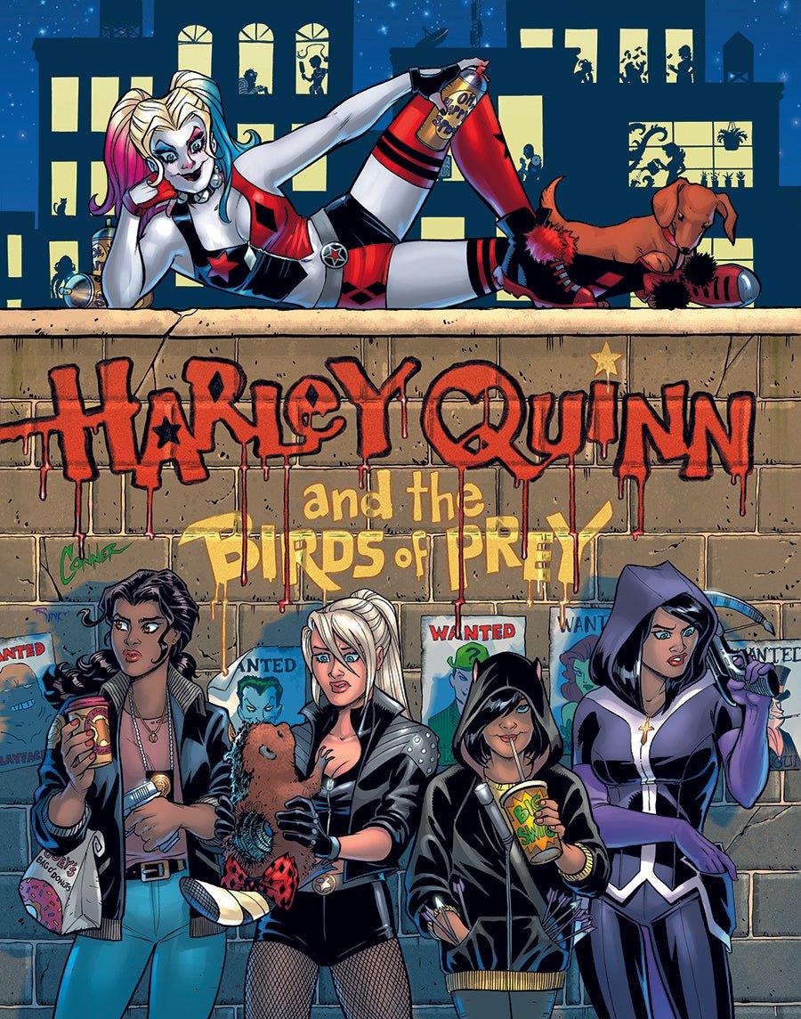 HARLEY QUINN AND THE BIRDS OF PREY THE HUNT FOR HARLEY HC (MR) (SHIPS 03-23-21) - PCKComics.com