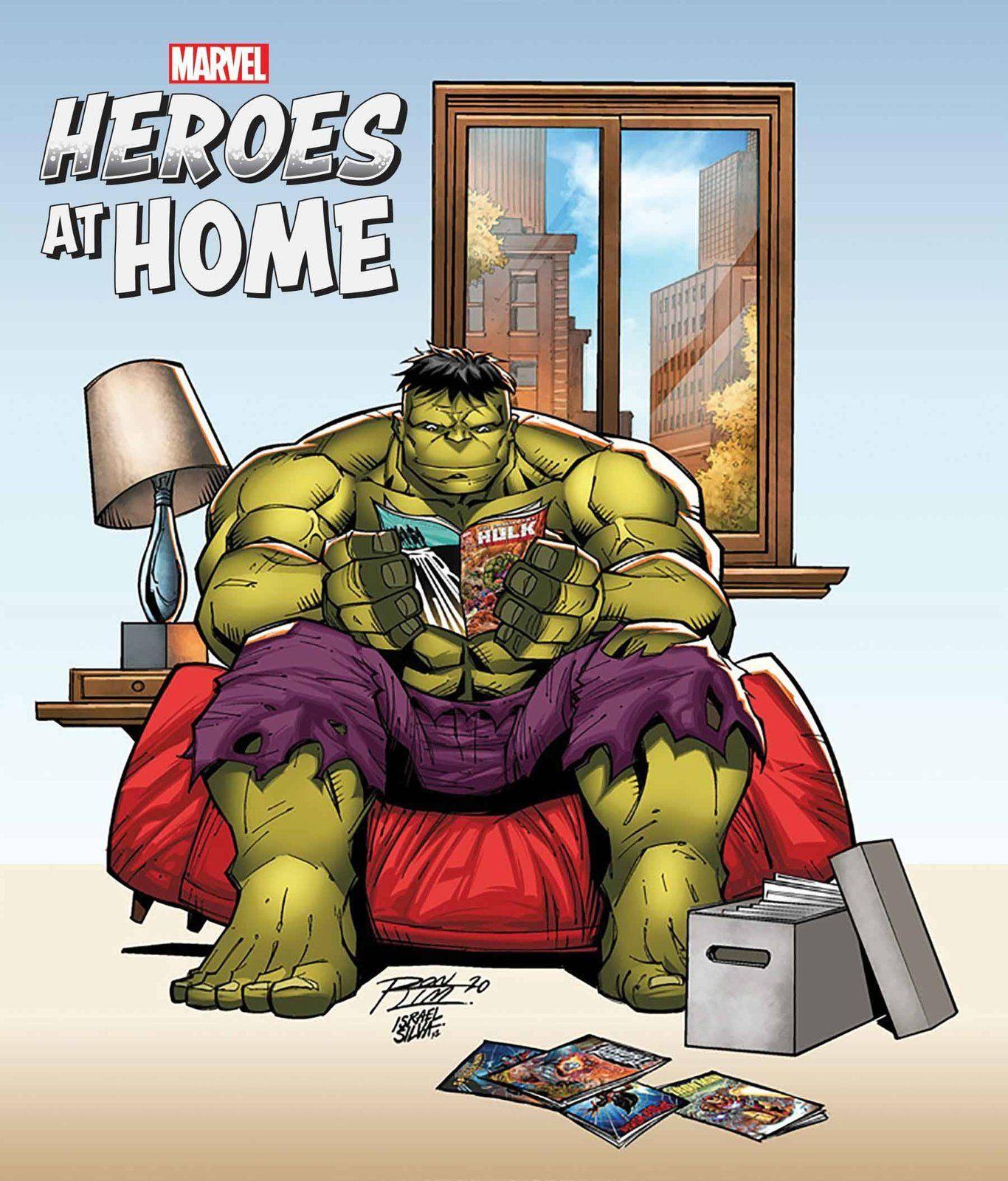 HEROES AT HOME #1 RON LIM VAR (SHIPS 12-02-20) - PCKComics.com