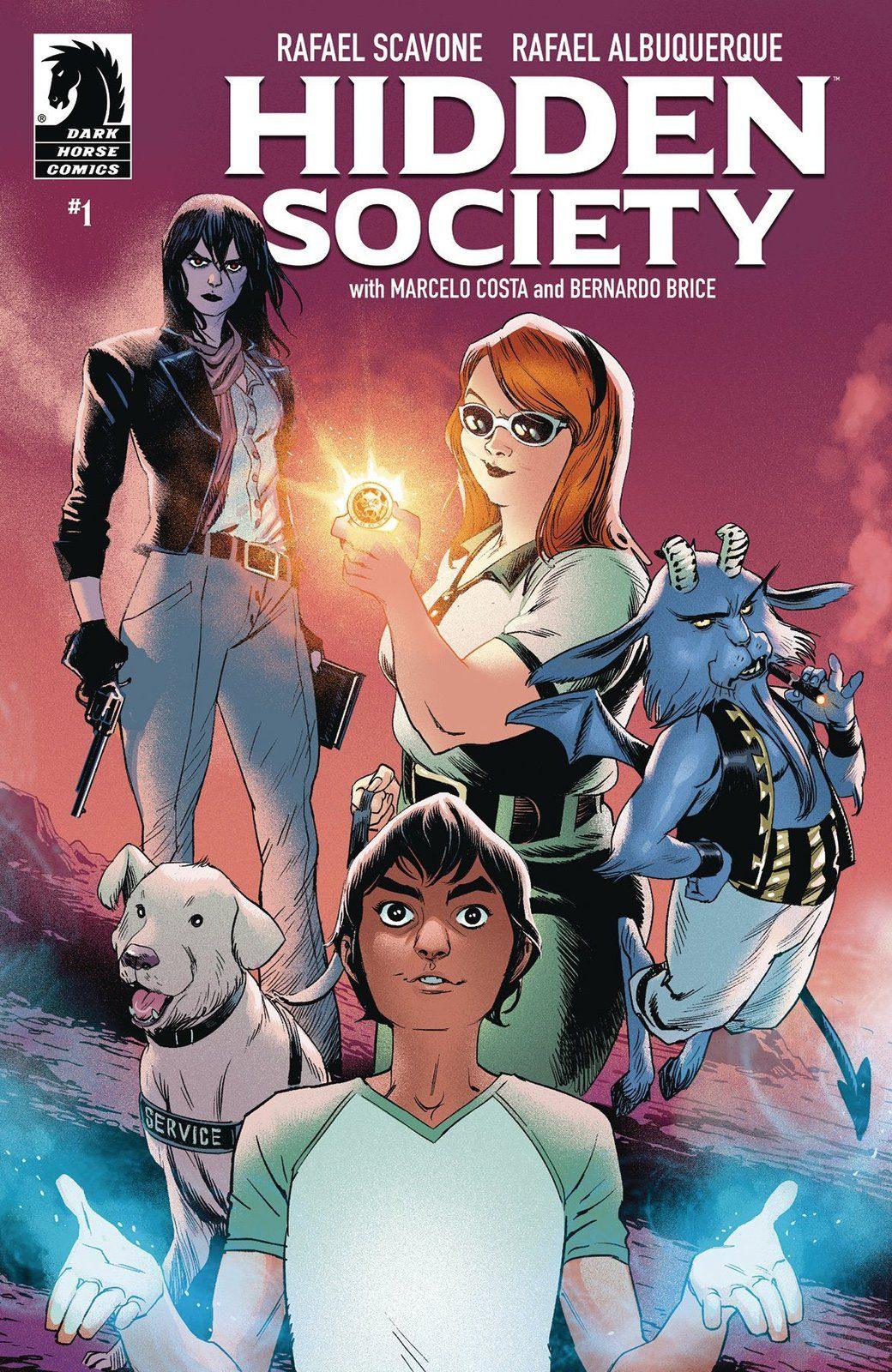 HIDDEN SOCIETY #1 (OF 4) CVR A ALBUQUERQUE (SHIPS 02/26/20) - PCKComics.com