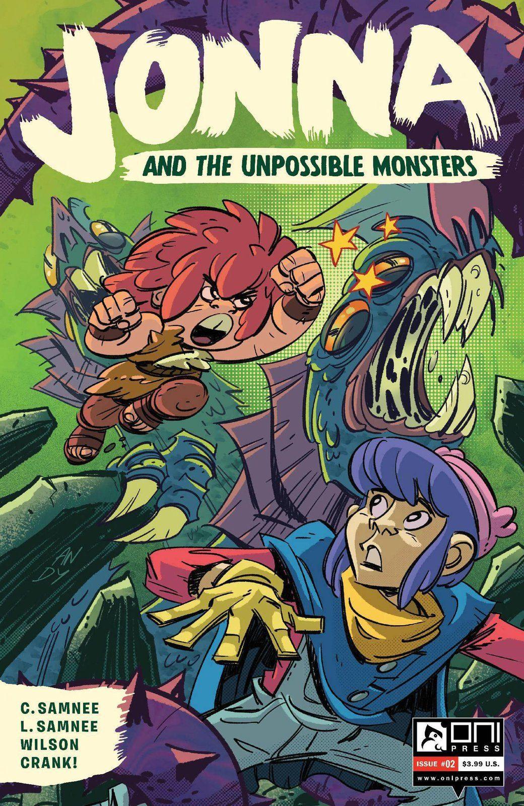 JONNA AND THE UNPOSSIBLE MONSTERS #2 CVR B SURIANO (SHIPS 04-07-21) - PCKComics.com