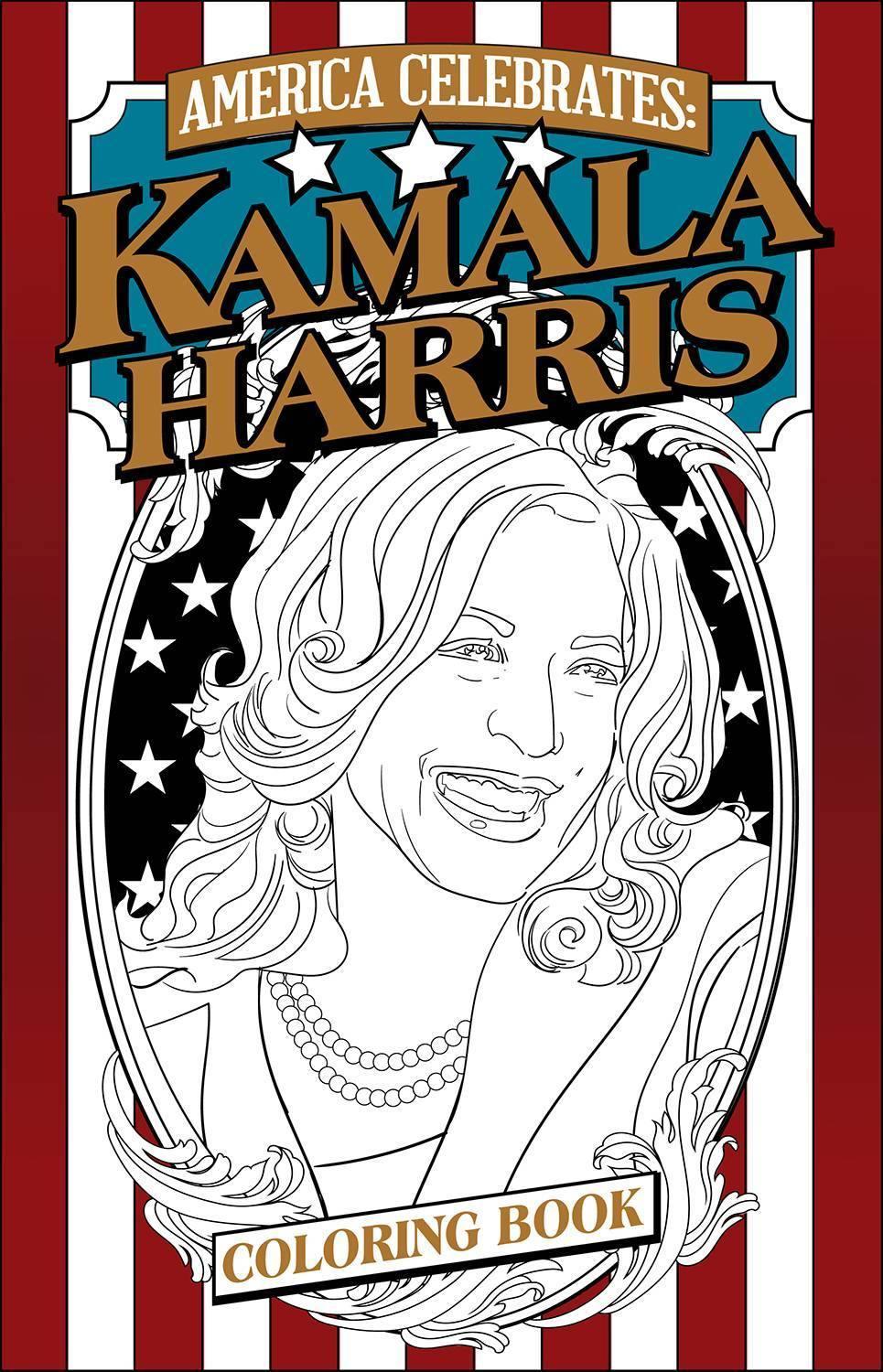 KAMALA HARRIS COLORING BOOK (SHIPS 03-31-21) - PCKComics.com