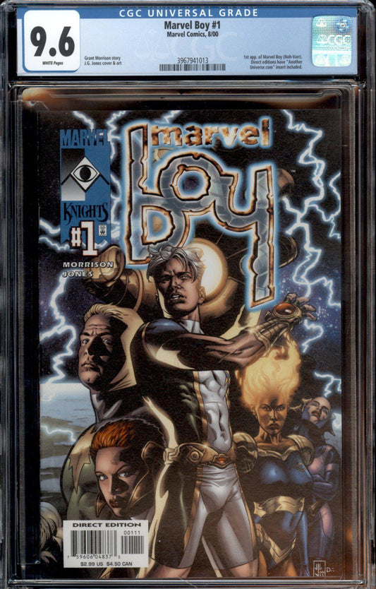 MARVEL BOY #1 CGC 9.6 - PCKComics.com