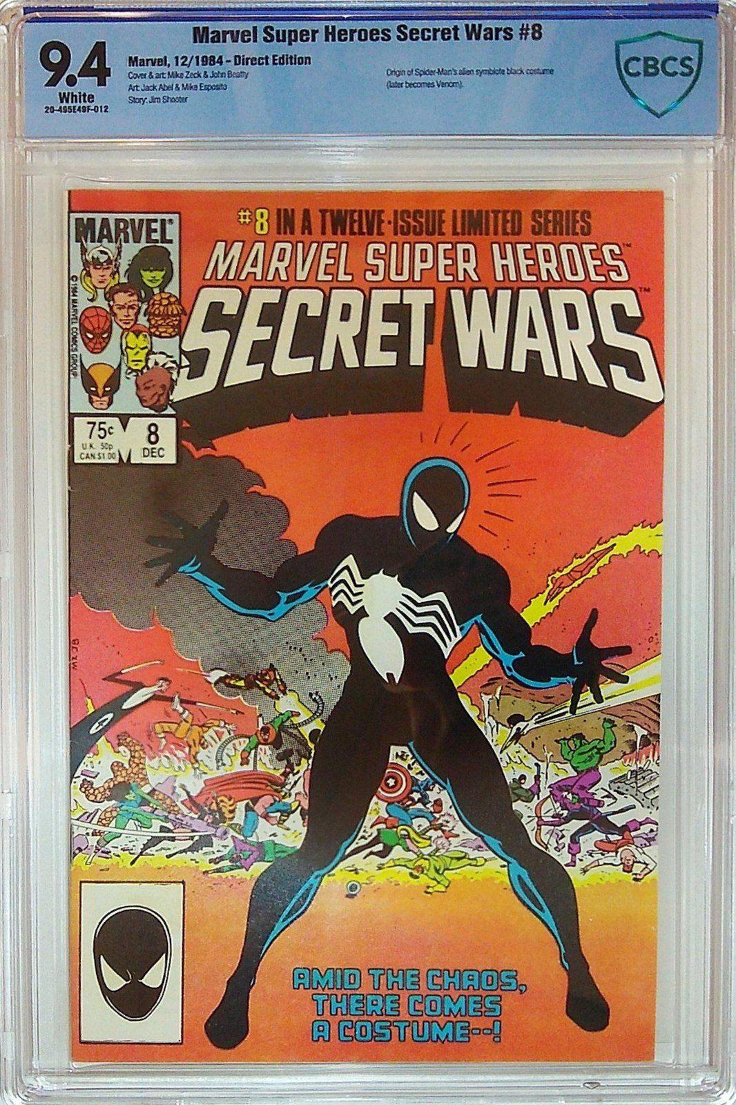 MARVEL SUPER-HEROES SECRET WARS #8 CBCS 9.4 - PCKComics.com