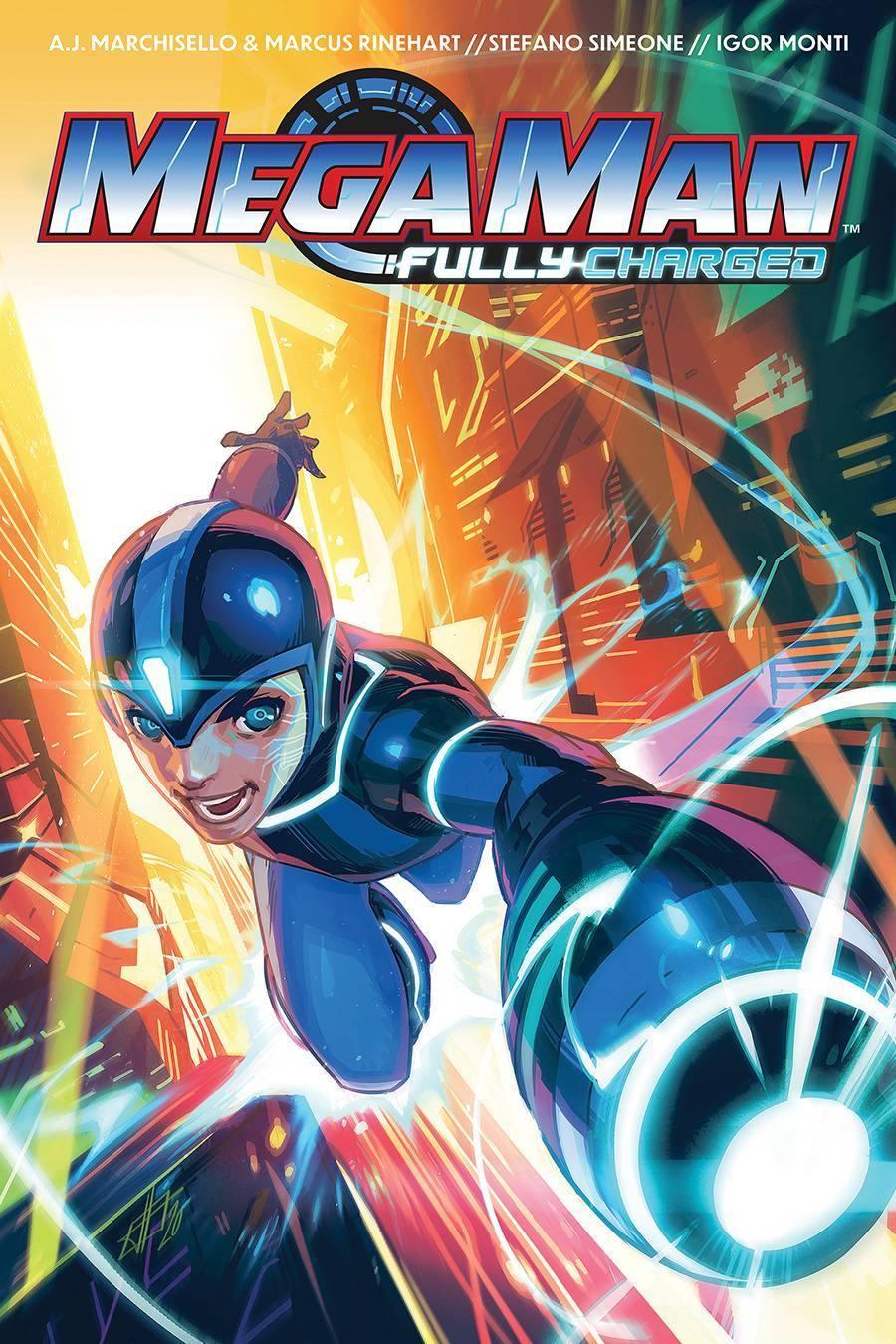 MEGA MAN FULLY CHARGED TP (SHIPS 06-30-21) - PCKComics.com