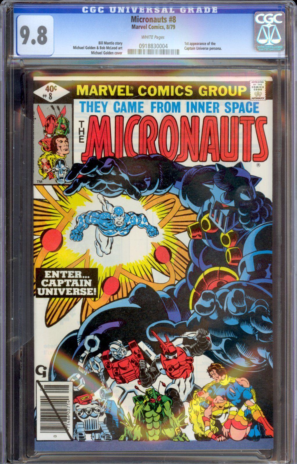 MICRONAUTS #8 CGC 9.8 - PCKComics.com