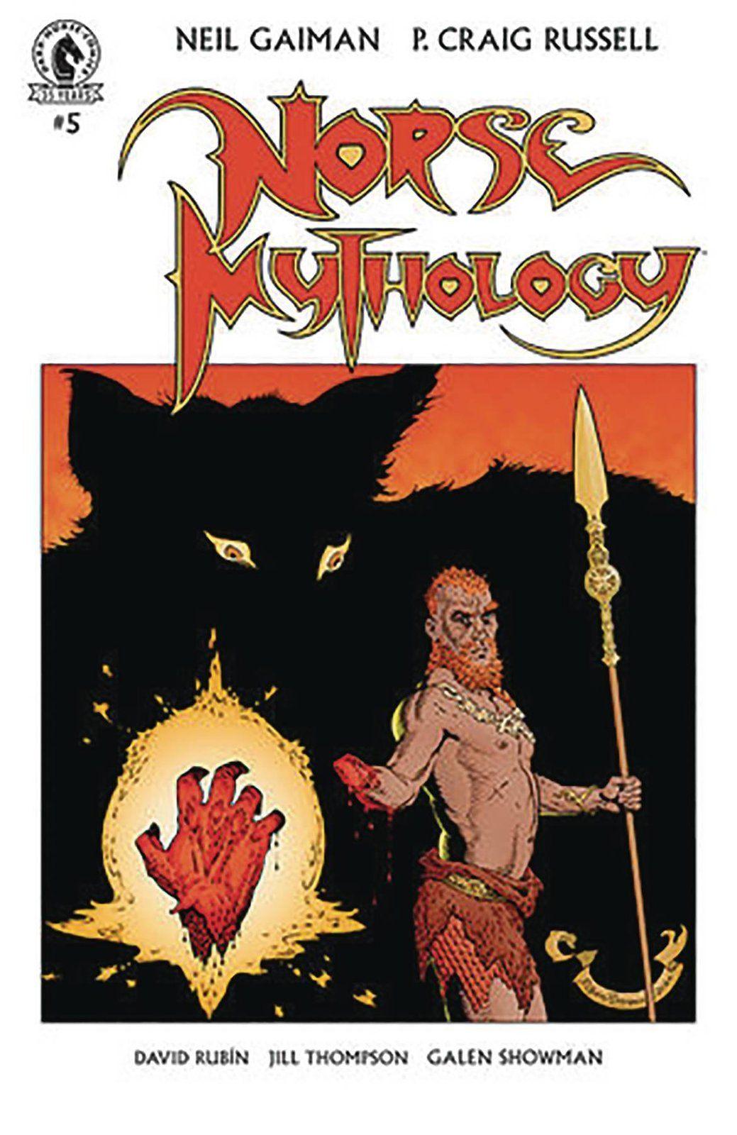 NEIL GAIMAN NORSE MYTHOLOGY #5 CVR A RUSSELL (SHIPS 02-10-21) - PCKComics.com