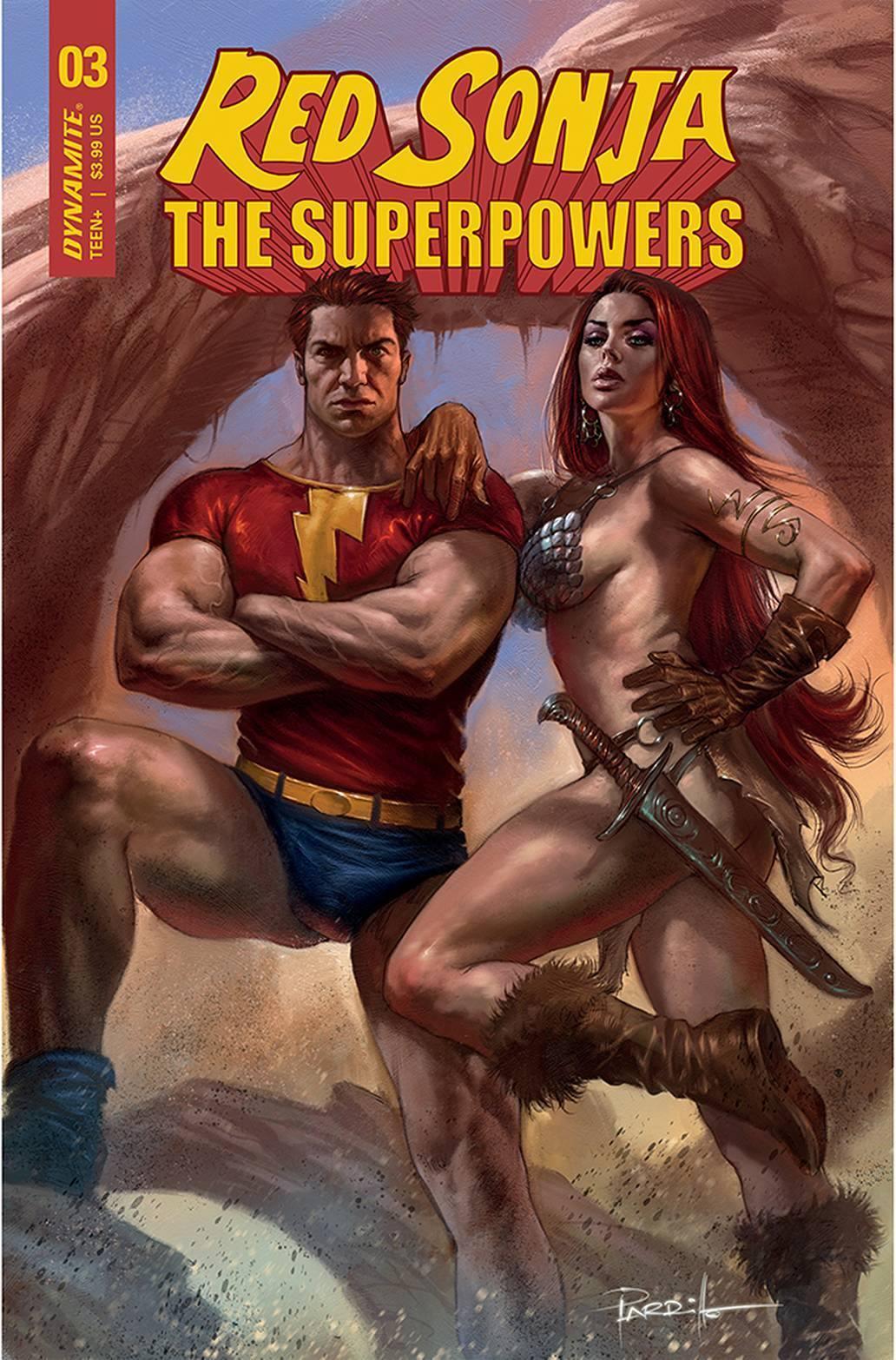 RED SONJA THE SUPERPOWERS #3 CVR A PARRILLO (SHIPS 03-10-21) - PCKComics.com