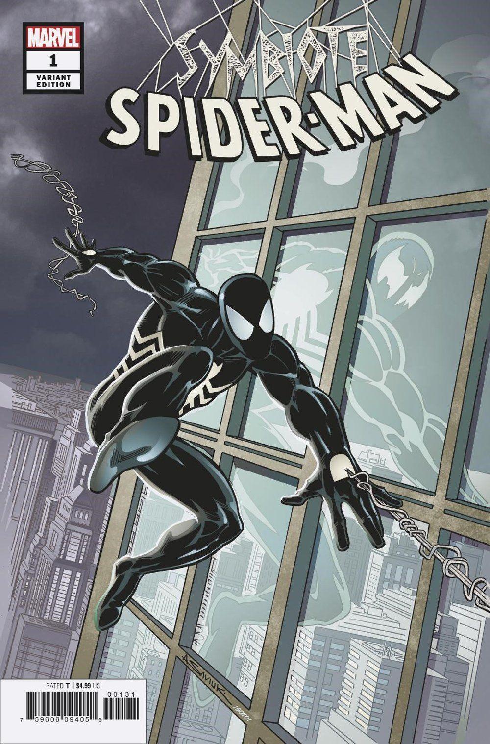 SYMBIOTE SPIDER-MAN #1 (OF 5) SAVIUK VAR 1:50 - PCKComics.com