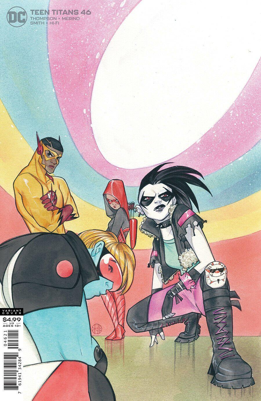 TEEN TITANS #46 PEACH MOMOKO CARDSTOCK VARIANT - PCKComics.com