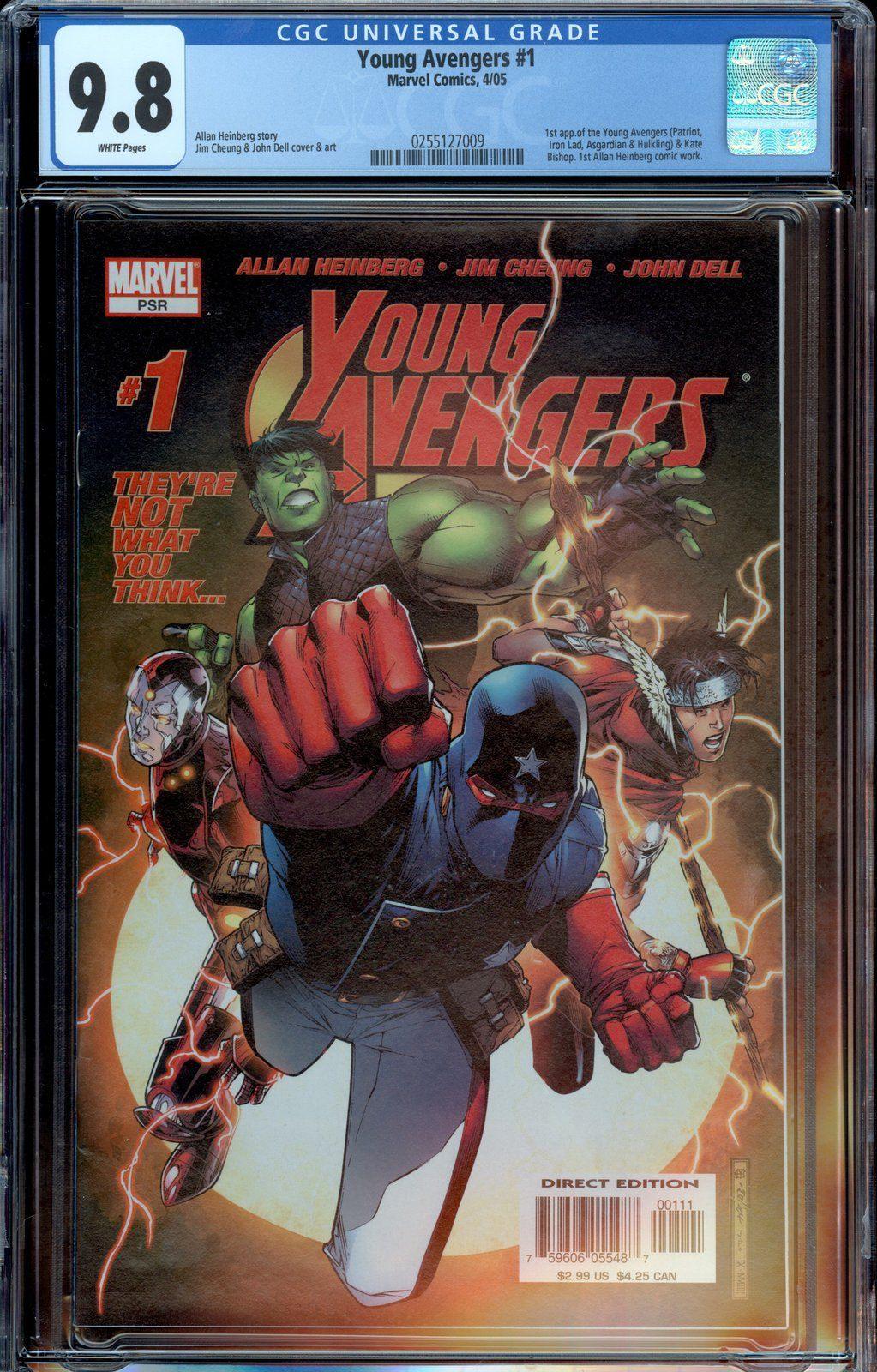 YOUNG AVENGERS #1 CGC 9.8 - Key Comic Books – PCKComics.com